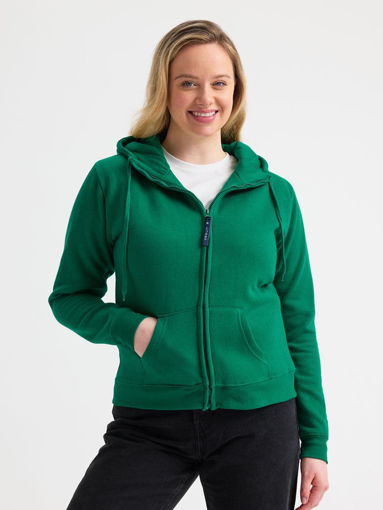 UC505 Ladies Classic Full Zip Hooded Sweatshirt Image 1