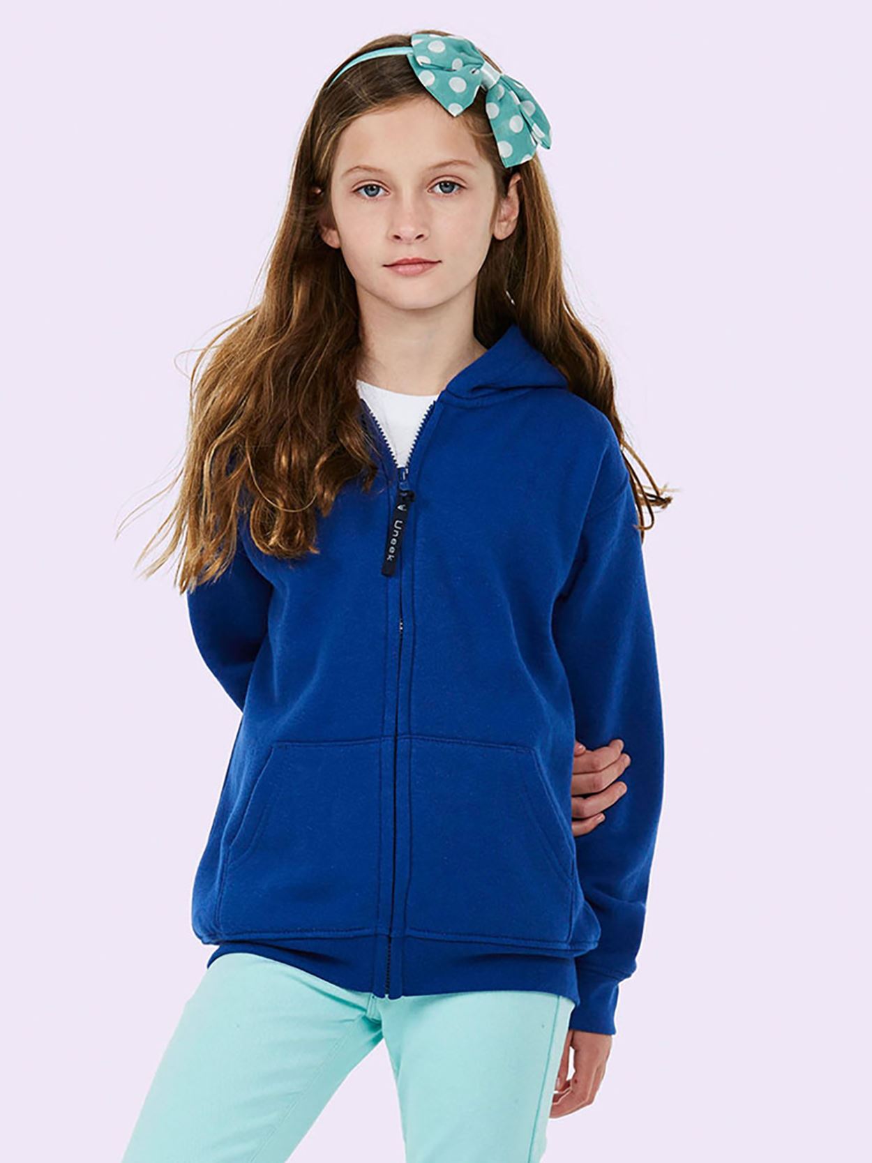 UC506 Children's Classic Full Zip Hooded Sweatshirt Image 2