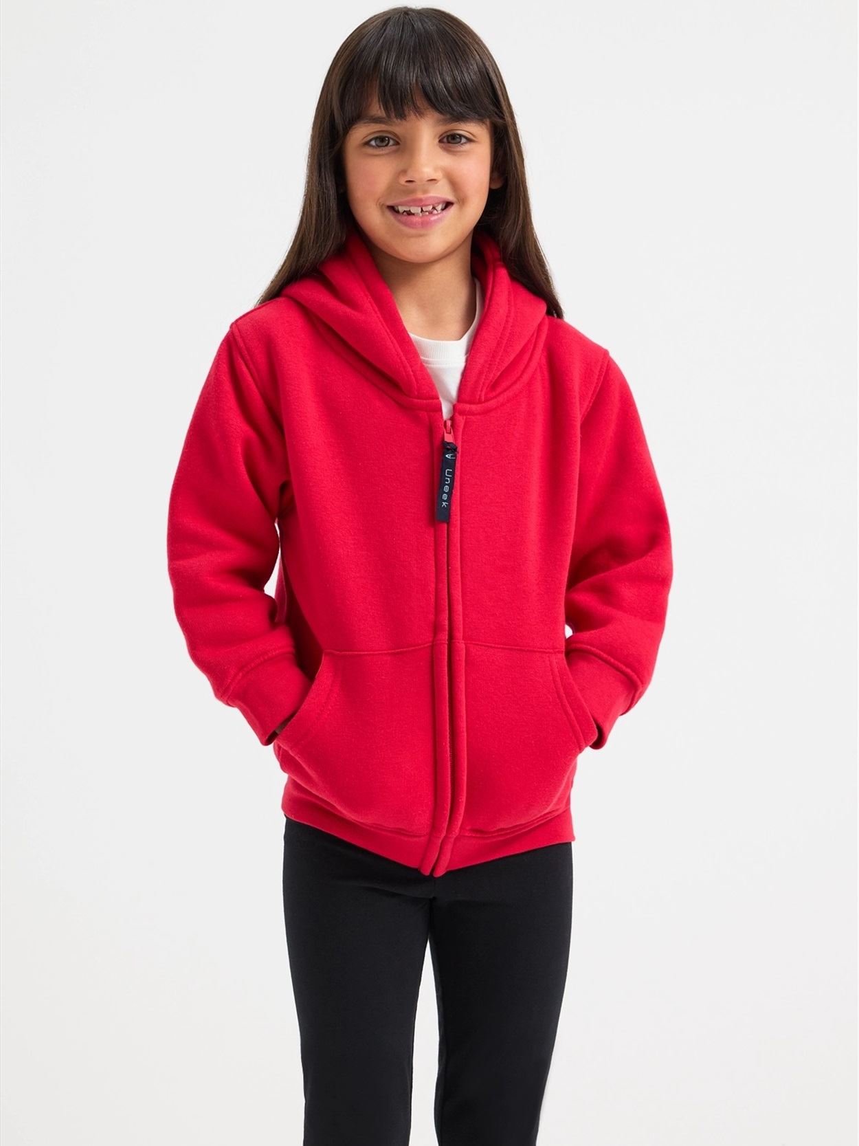 UC506 Children's Classic Full Zip Hooded Sweatshirt Image 3