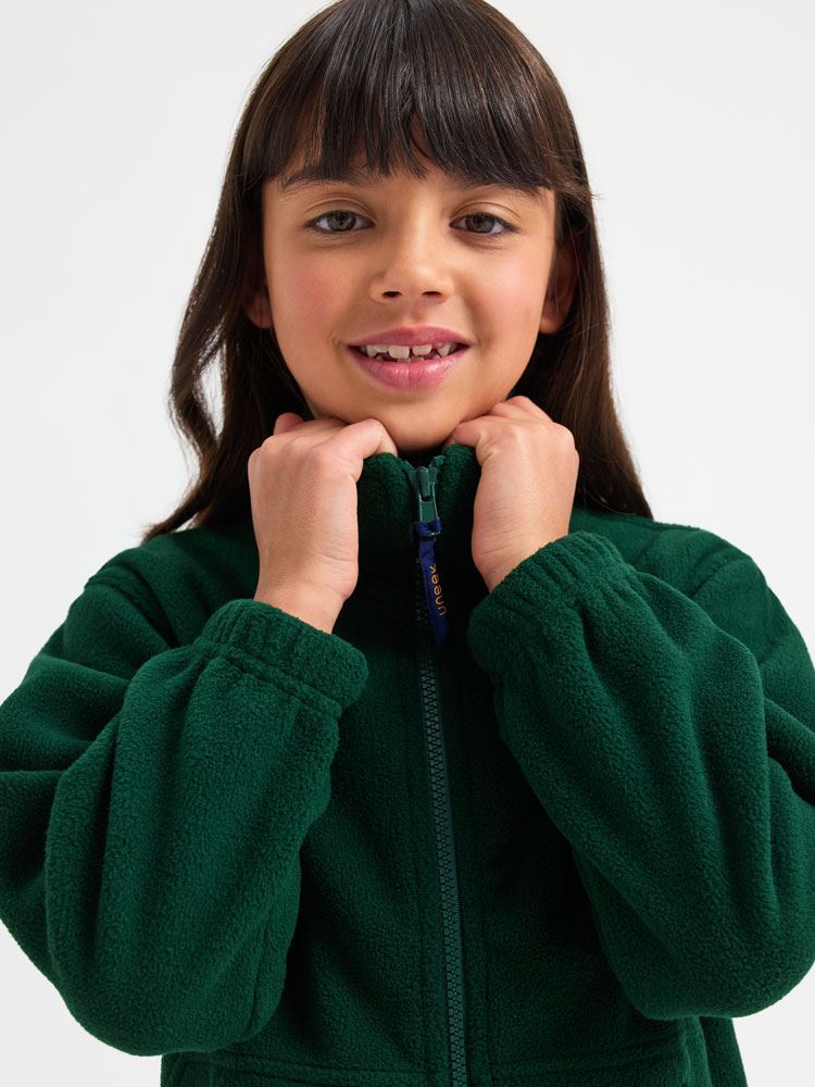 UC603 Children's Full Zip Fleece Image 3