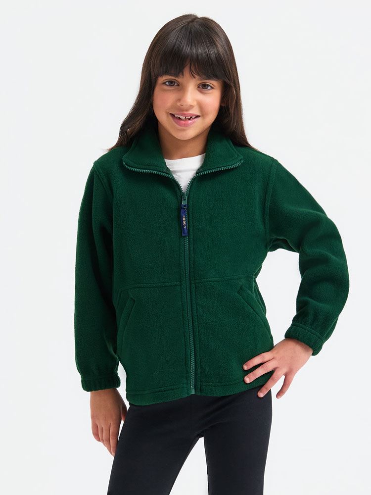 UC603 Children's Full Zip Fleece Image 2