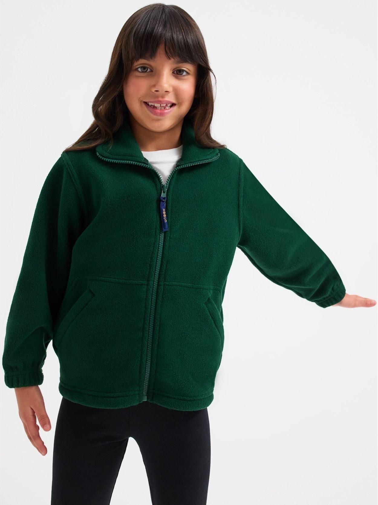 UC603 Children's Full Zip Fleece Image 5