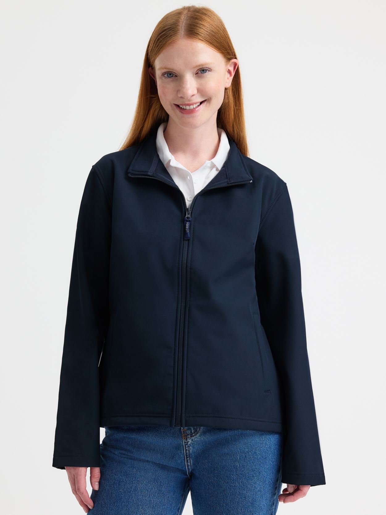 UC613 Ladies Classic Full Zip Soft Shell Jacket Image 1