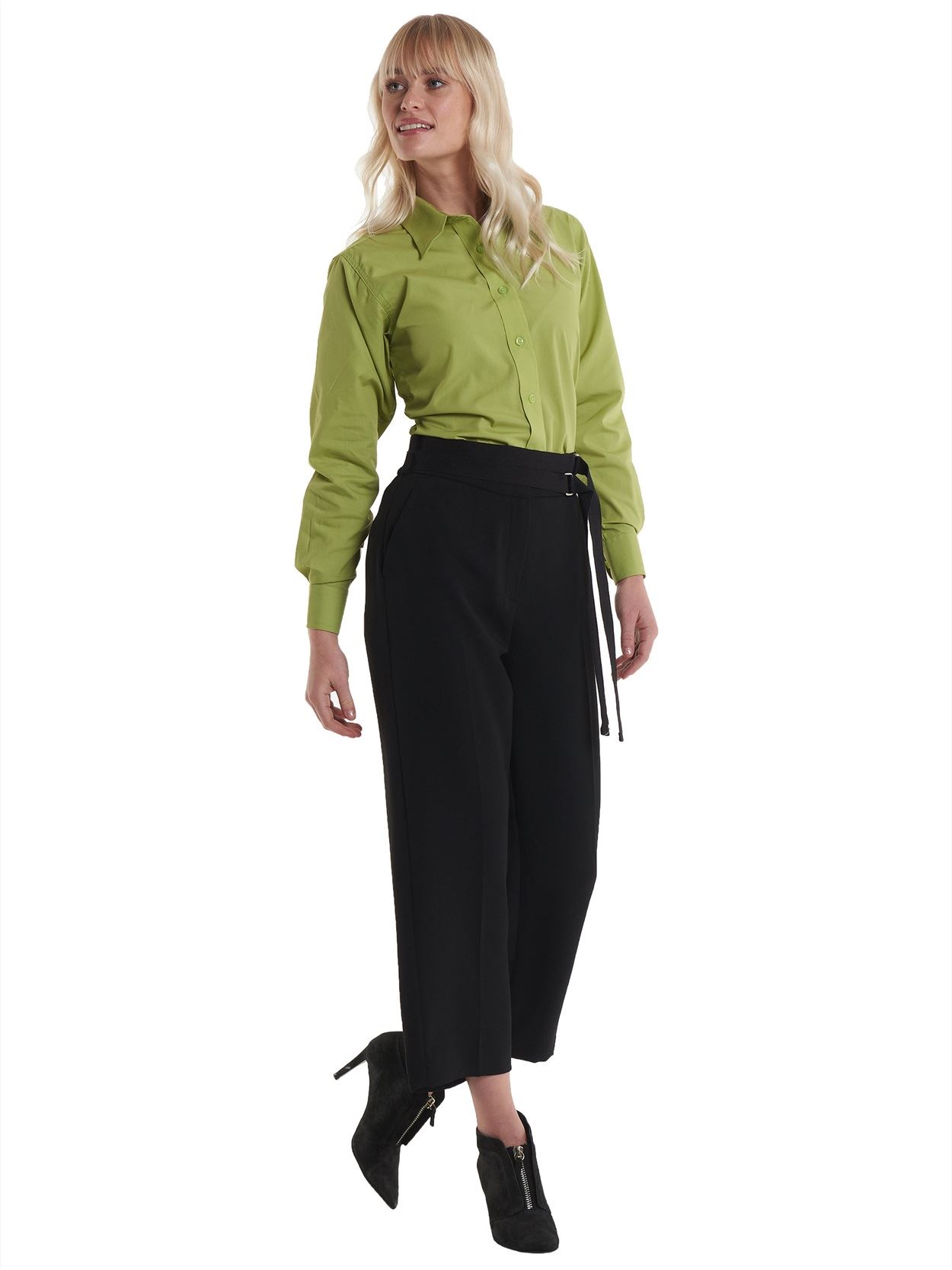 UC711 Ladies Poplin Full Sleeve Shirt Image 1