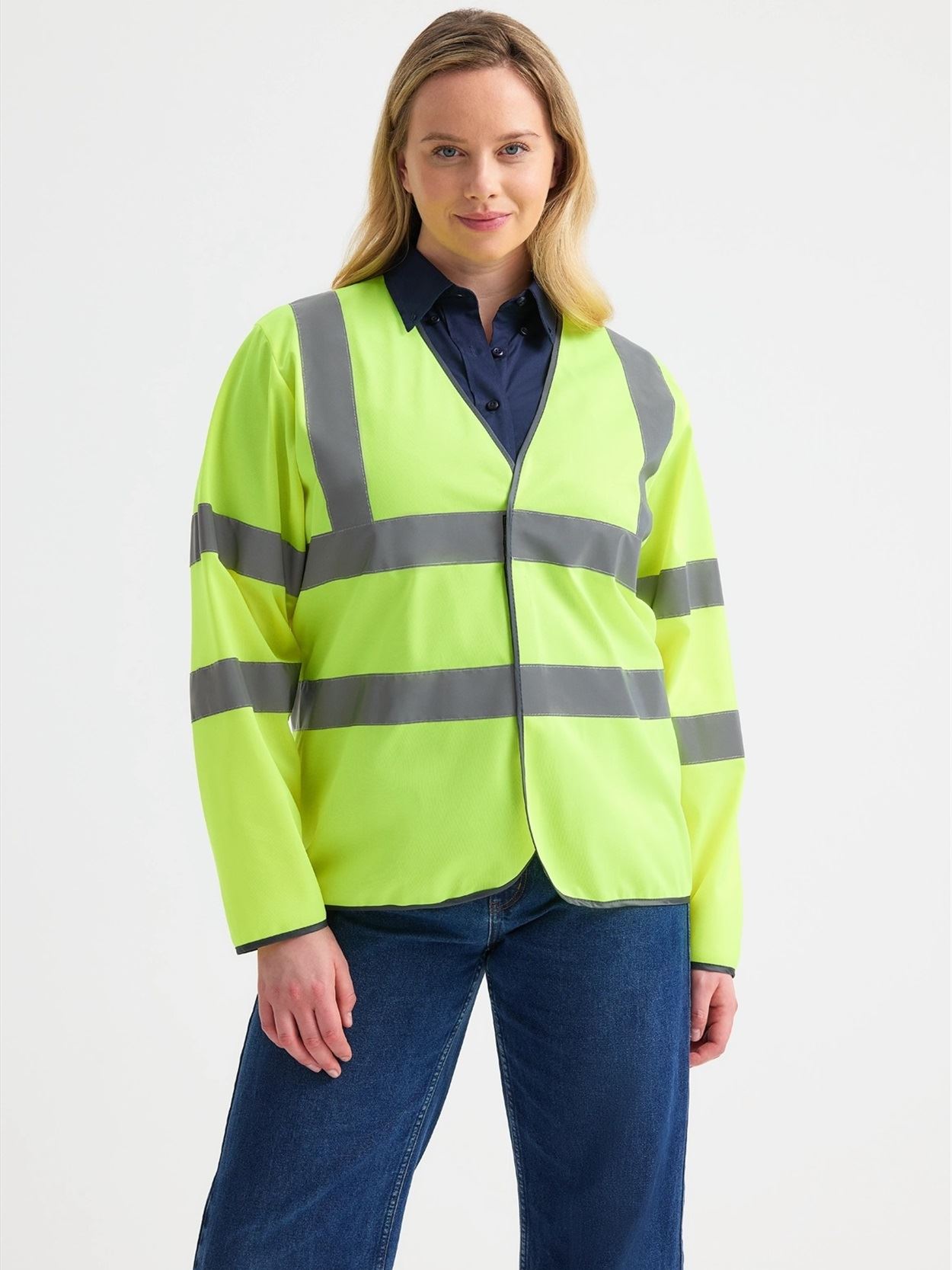 UC802 Long Sleeve Safety Waist Coat Image 3