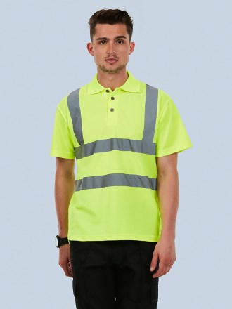 UC805 Hi Viz Polo Shirt