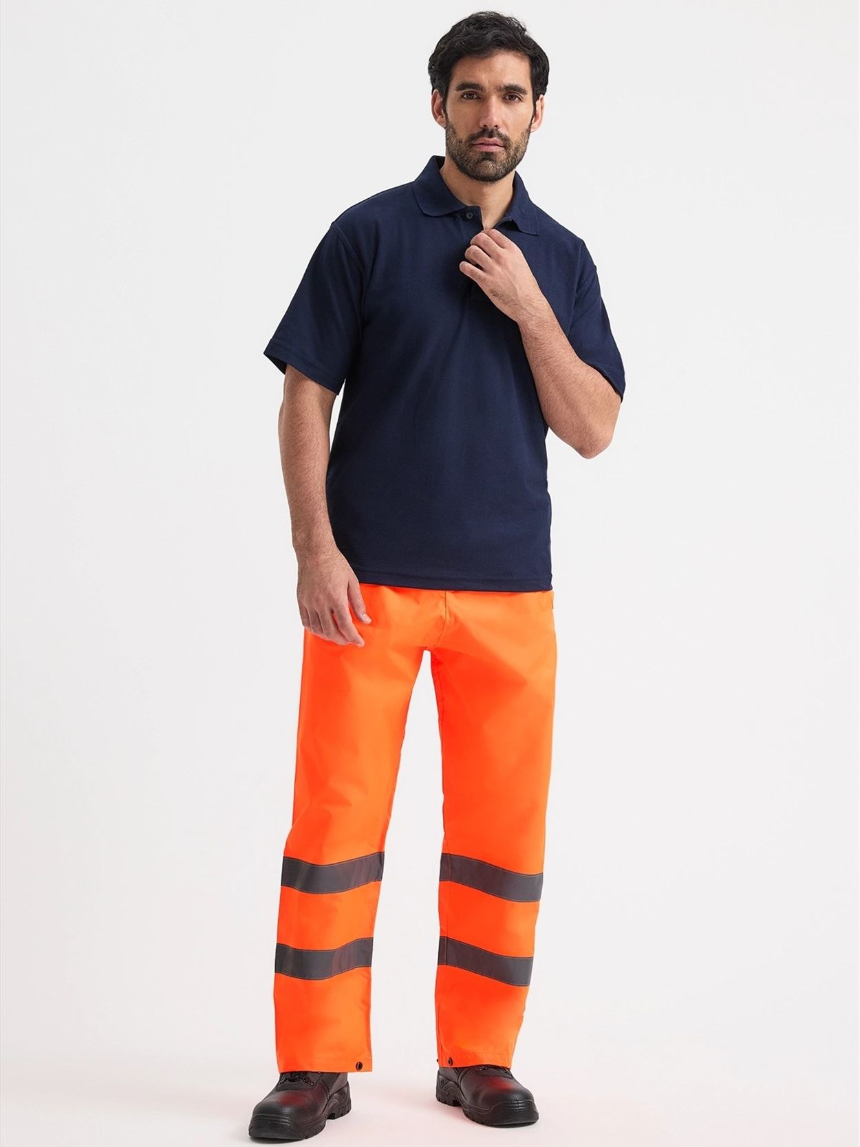 UC807 Hi Viz Trousers Image 2