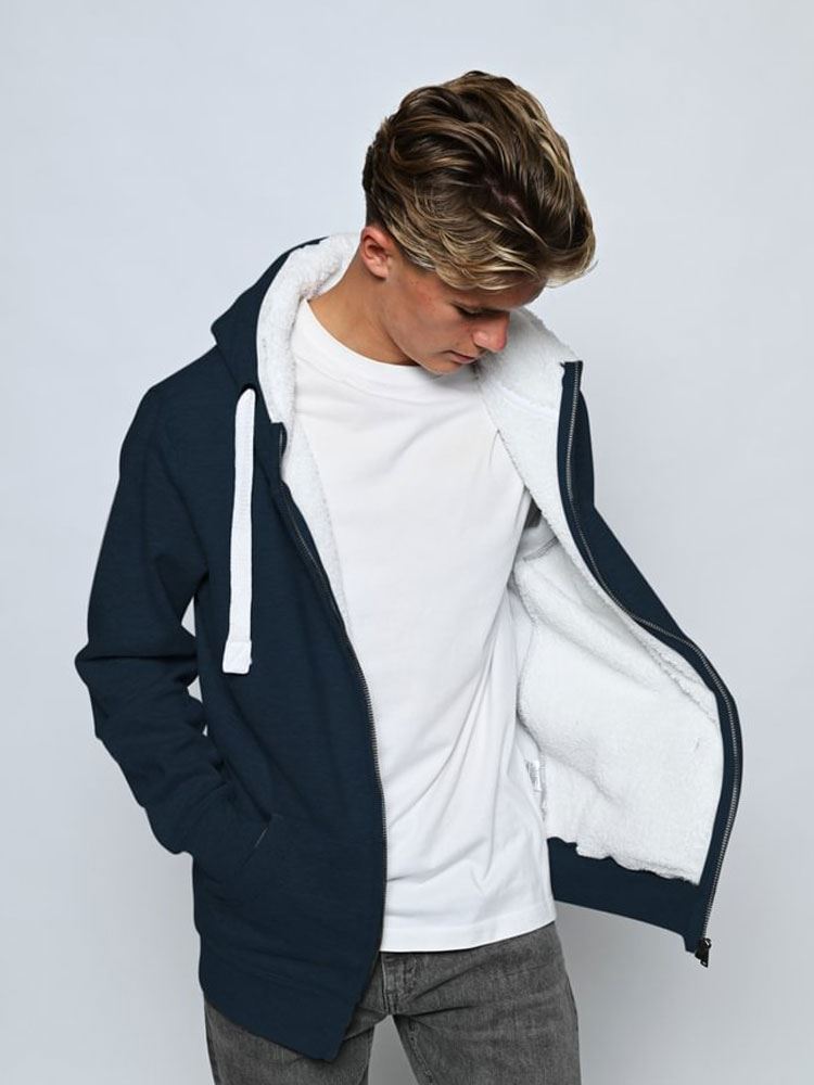 F15 Fleece Lined Zip Hoodie Image 7