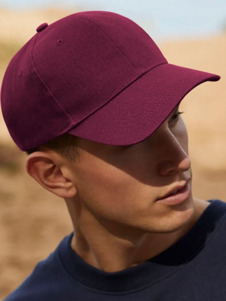 B65 Pro Style Heavy Brushed Cotton Cap Image 2