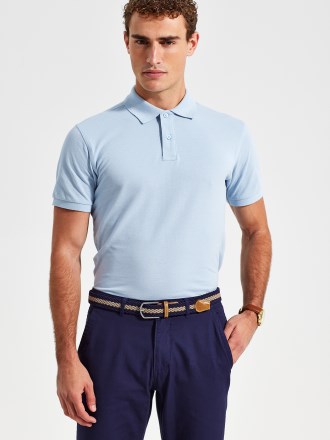 AQ010 Mens Classic Fit Cotton Polo