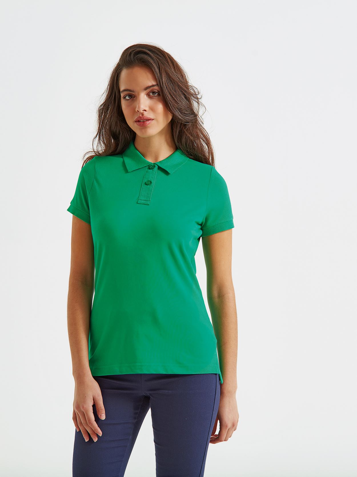 AQ020 Ladies Classic Fit Polo Shirt Image 4