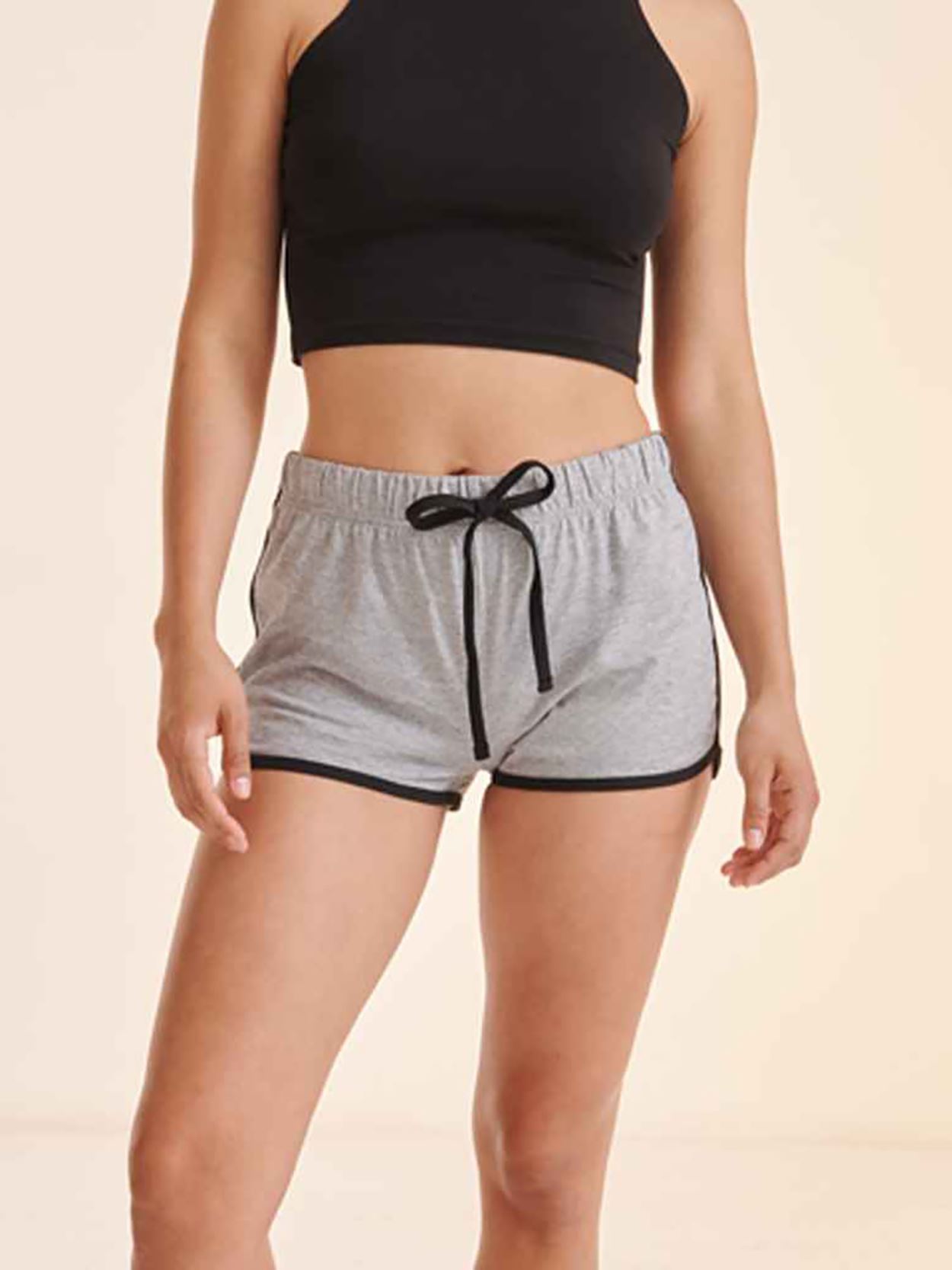 ST69/SK69 SK069 Ladies Retro Fit Shorts Image 2