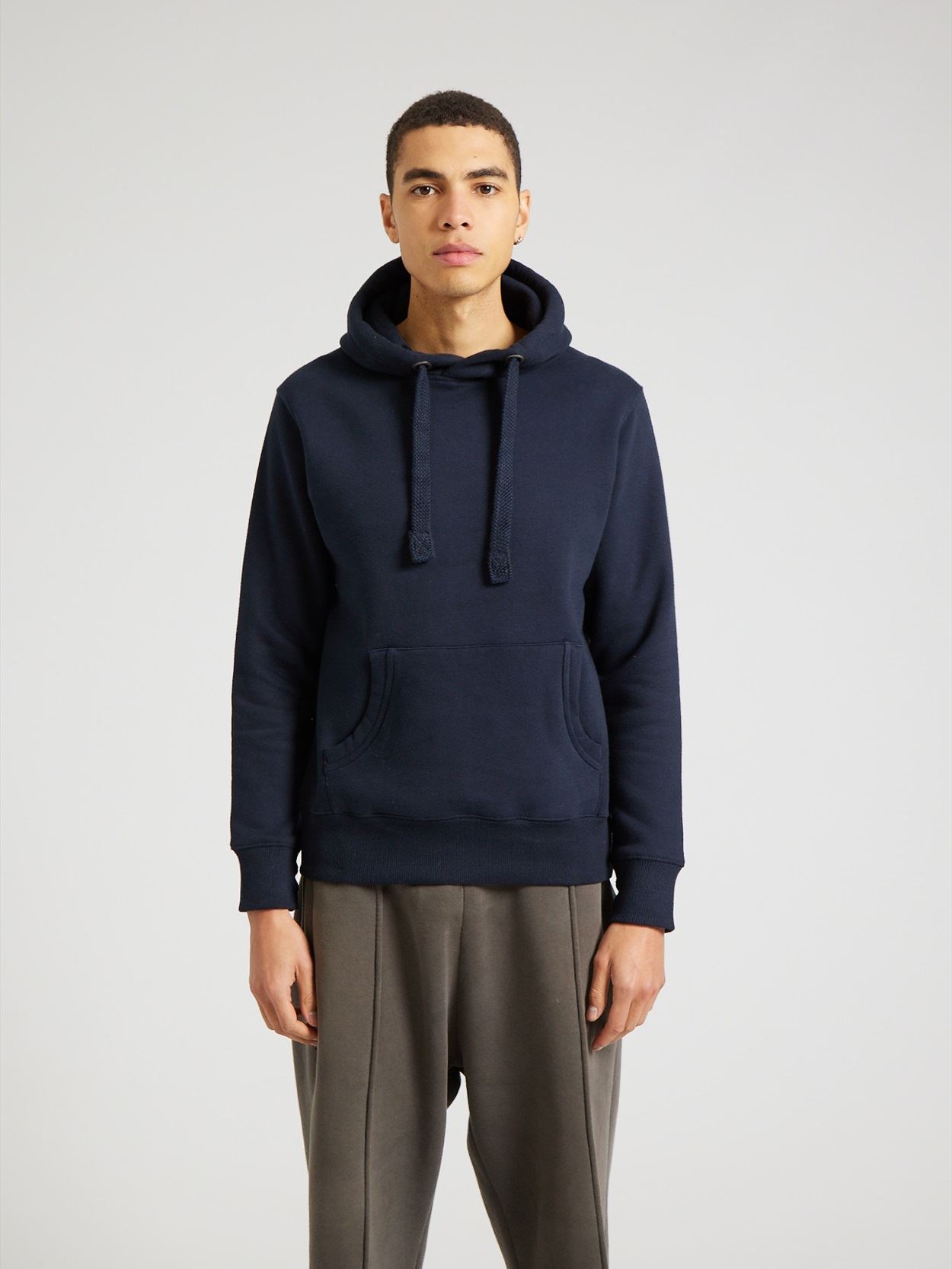 W29PF ONE COLOUR Peach Finish Pullover Hoodie Image 1