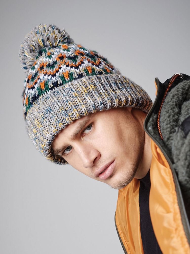 B458 Blizzard Bobble Beanie Image 1