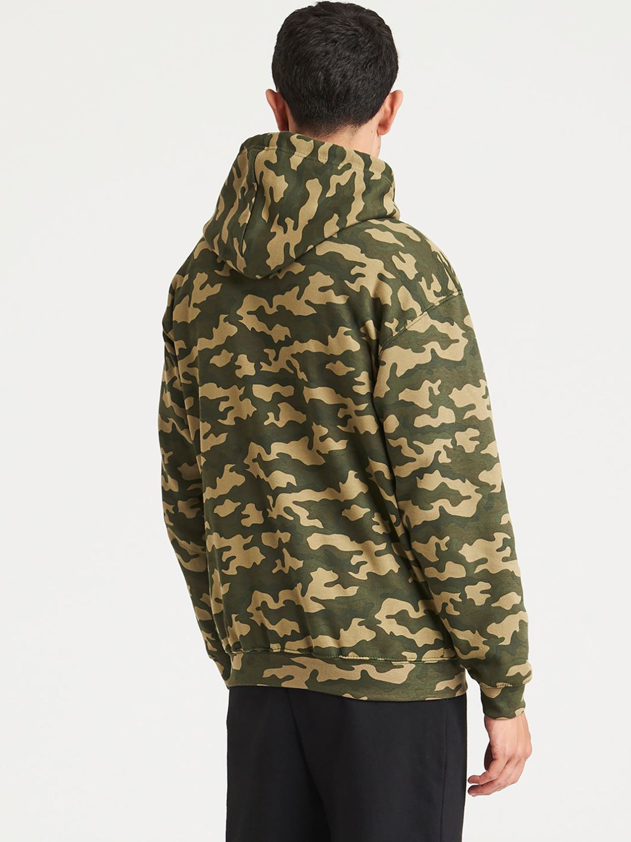 JH014 Camo Hoodie Image 2
