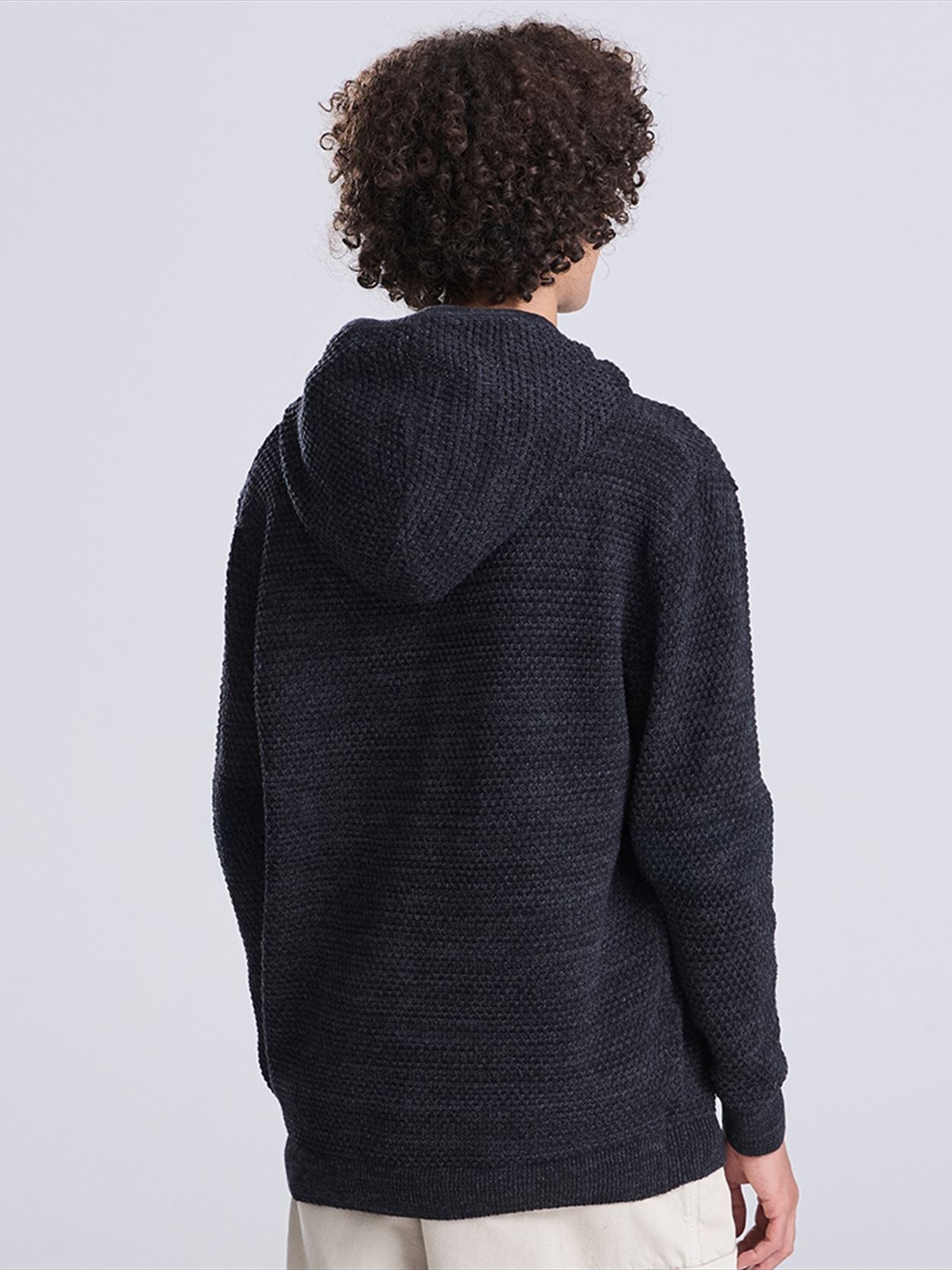 EA080 Iguazu Knitted Hoodie Image 4