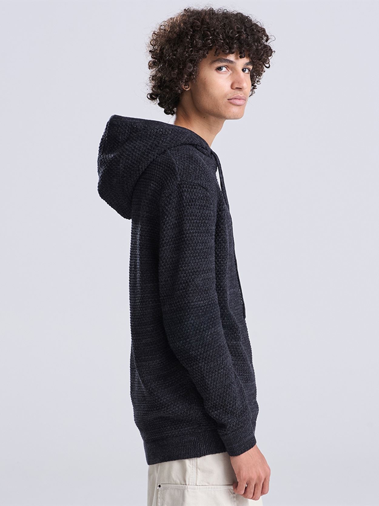 EA080 Iguazu Knitted Hoodie Image 5