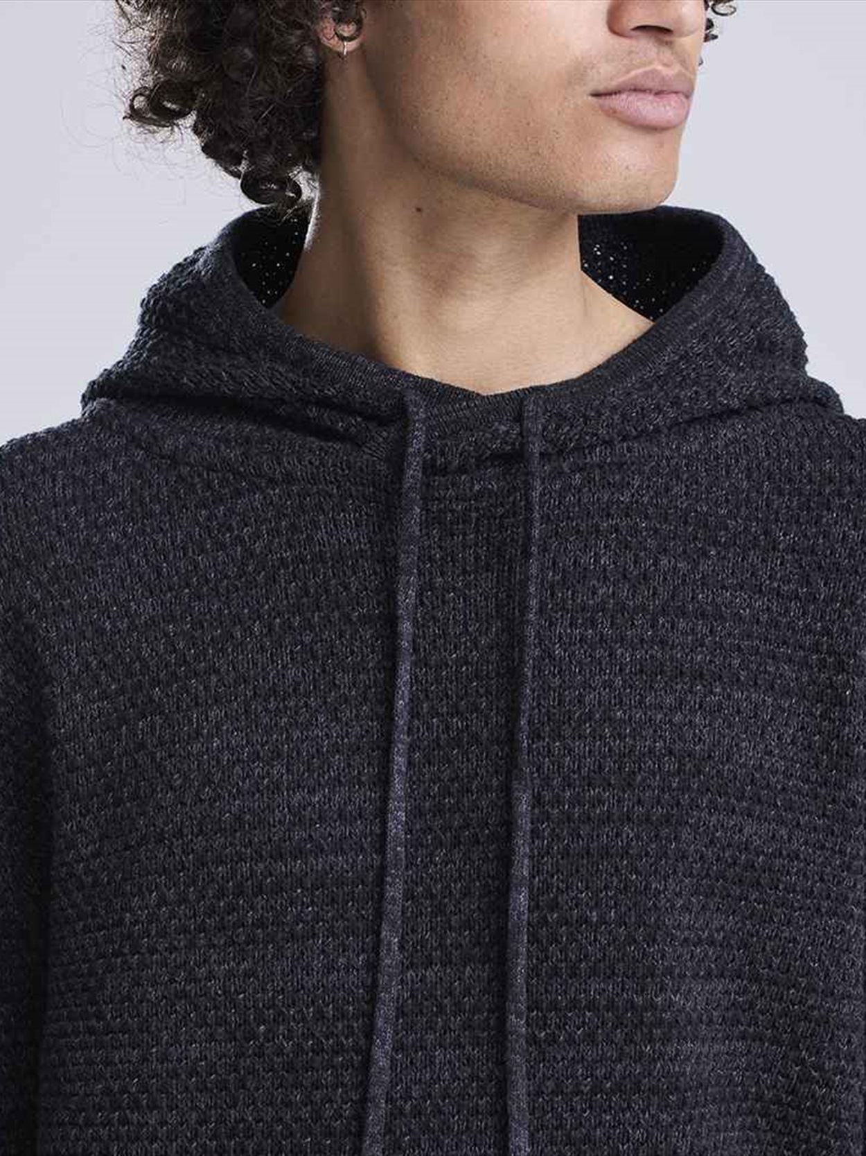 EA080 Iguazu Knitted Hoodie Image 1