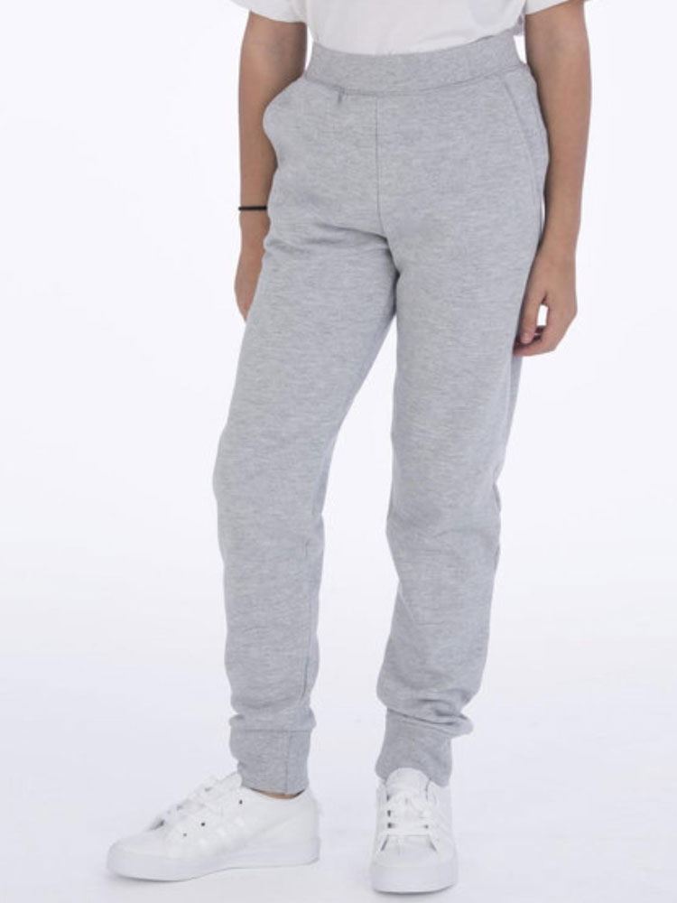 JH074B Kids Tapered Track Pants Image 2