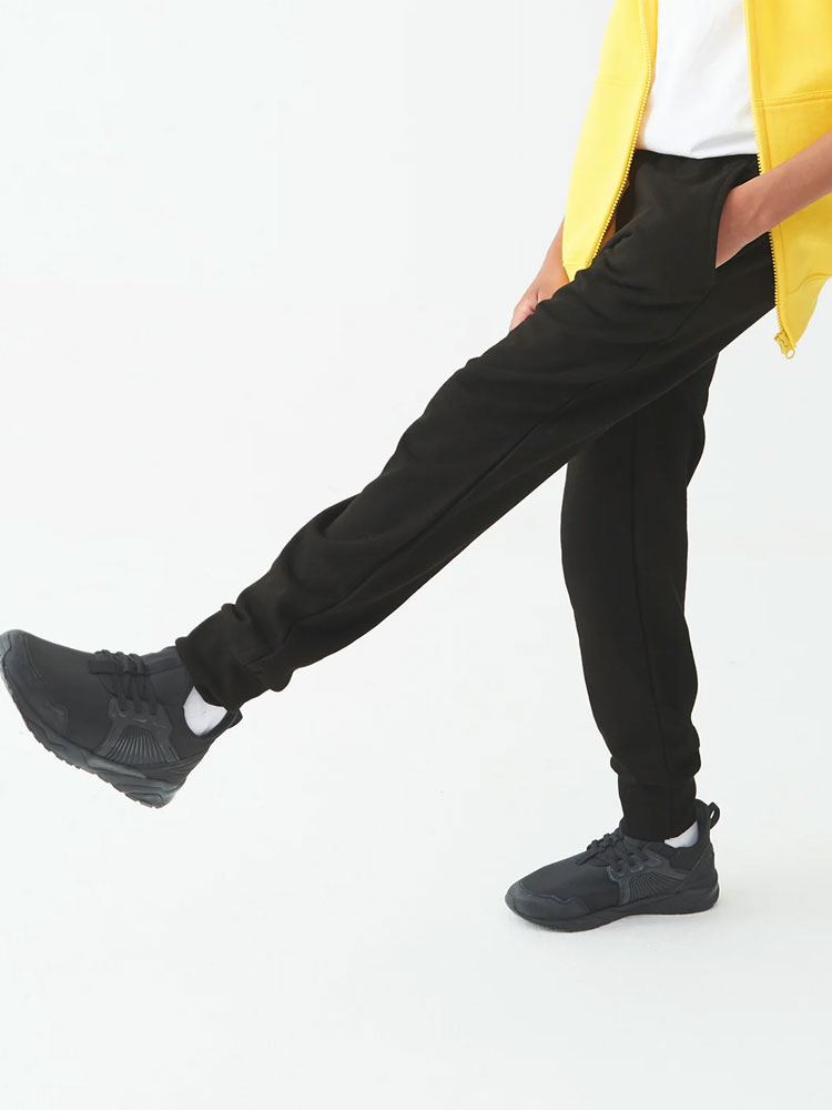 JH074B Kids Tapered Track Pants Image 1