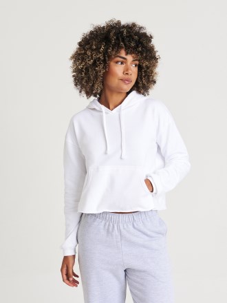 JH016 Girlie Cropped Hoodie