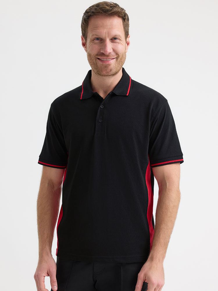 UC117 Two Tone Poloshirt Image 1