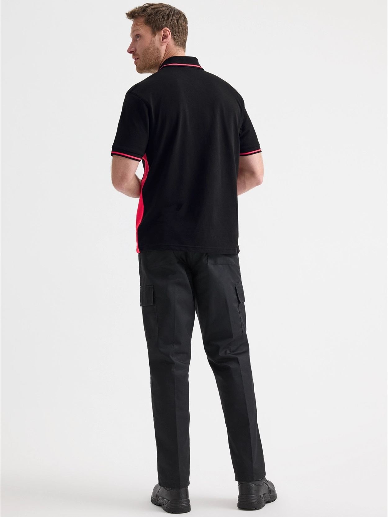 UC117 Two Tone Poloshirt Image 4