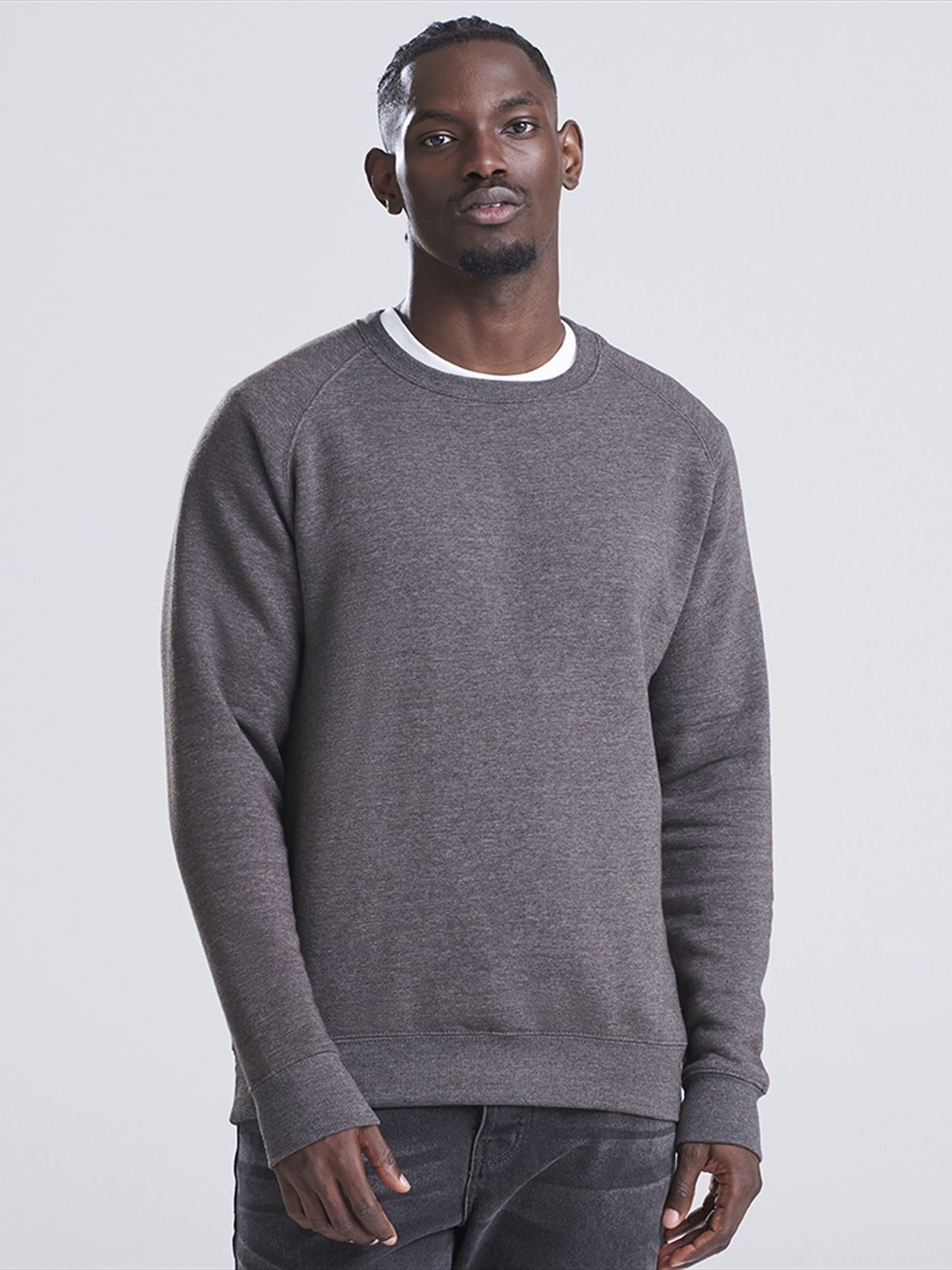 JH130 Graduate Heavyweight Sweatshirt M Image 1