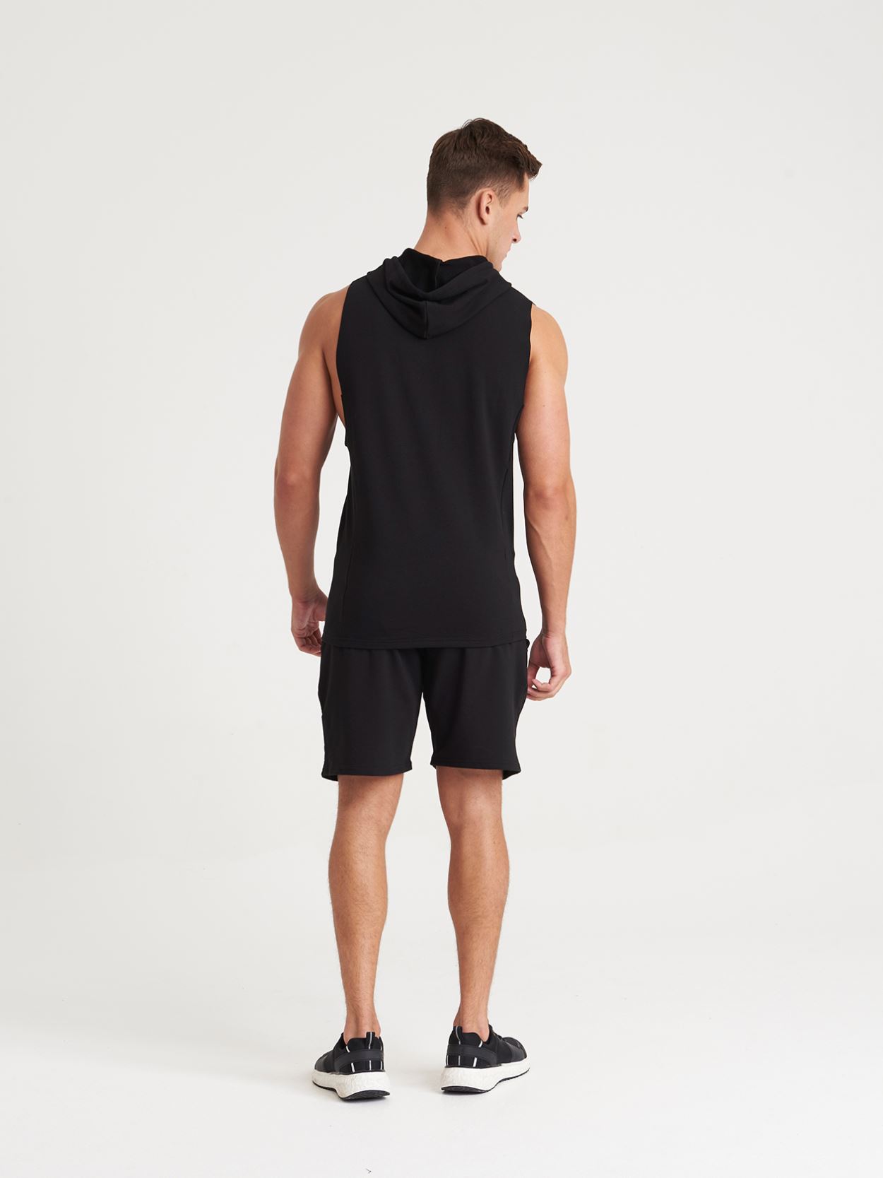 JC053 Urban Sleeveless Muscle Hoodie Image 2