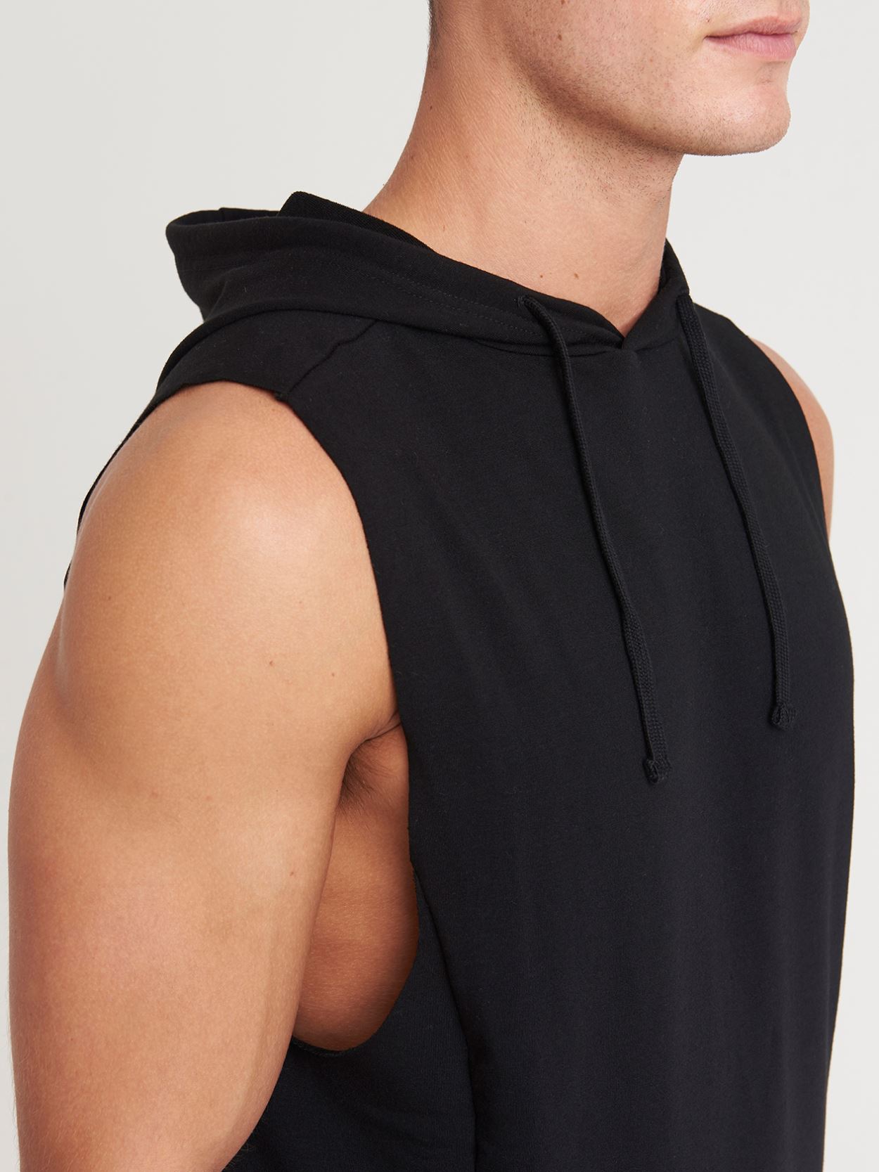 JC053 Urban Sleeveless Muscle Hoodie Image 3