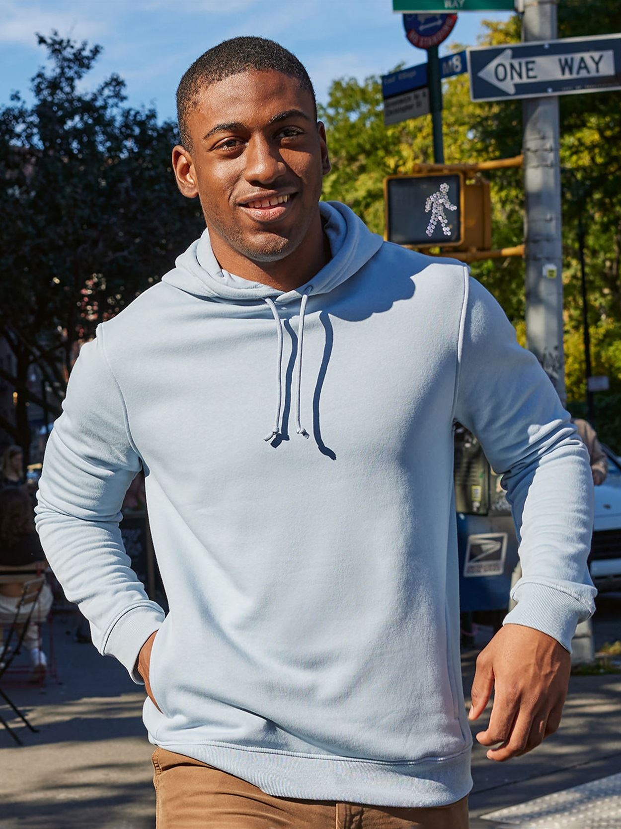 BA001 Organic Hooded Hoodie Image 1
