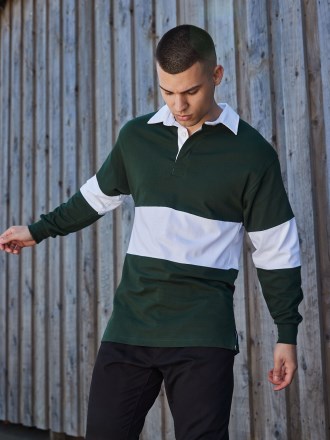 FR07 Panelled Rugby Shirt