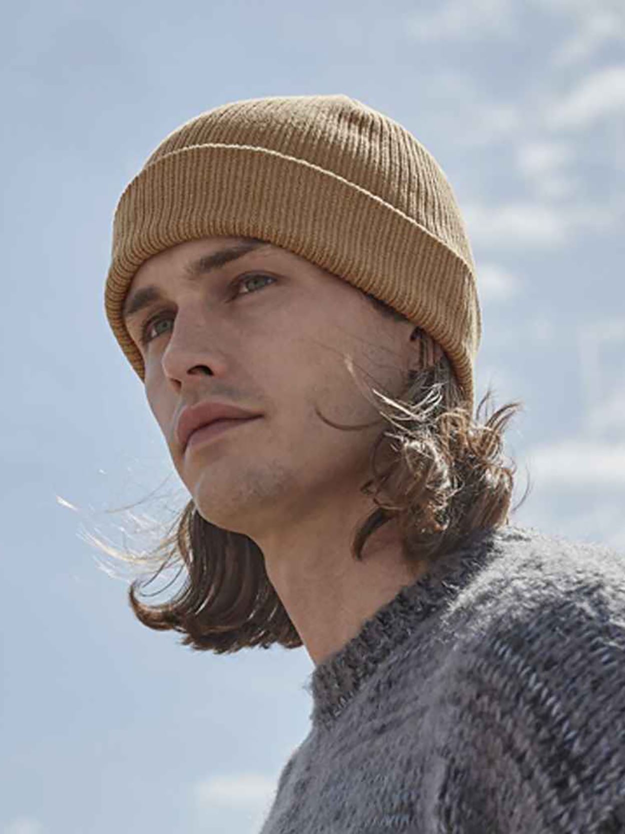 BC050 Organic Cotton Beanie Image 3