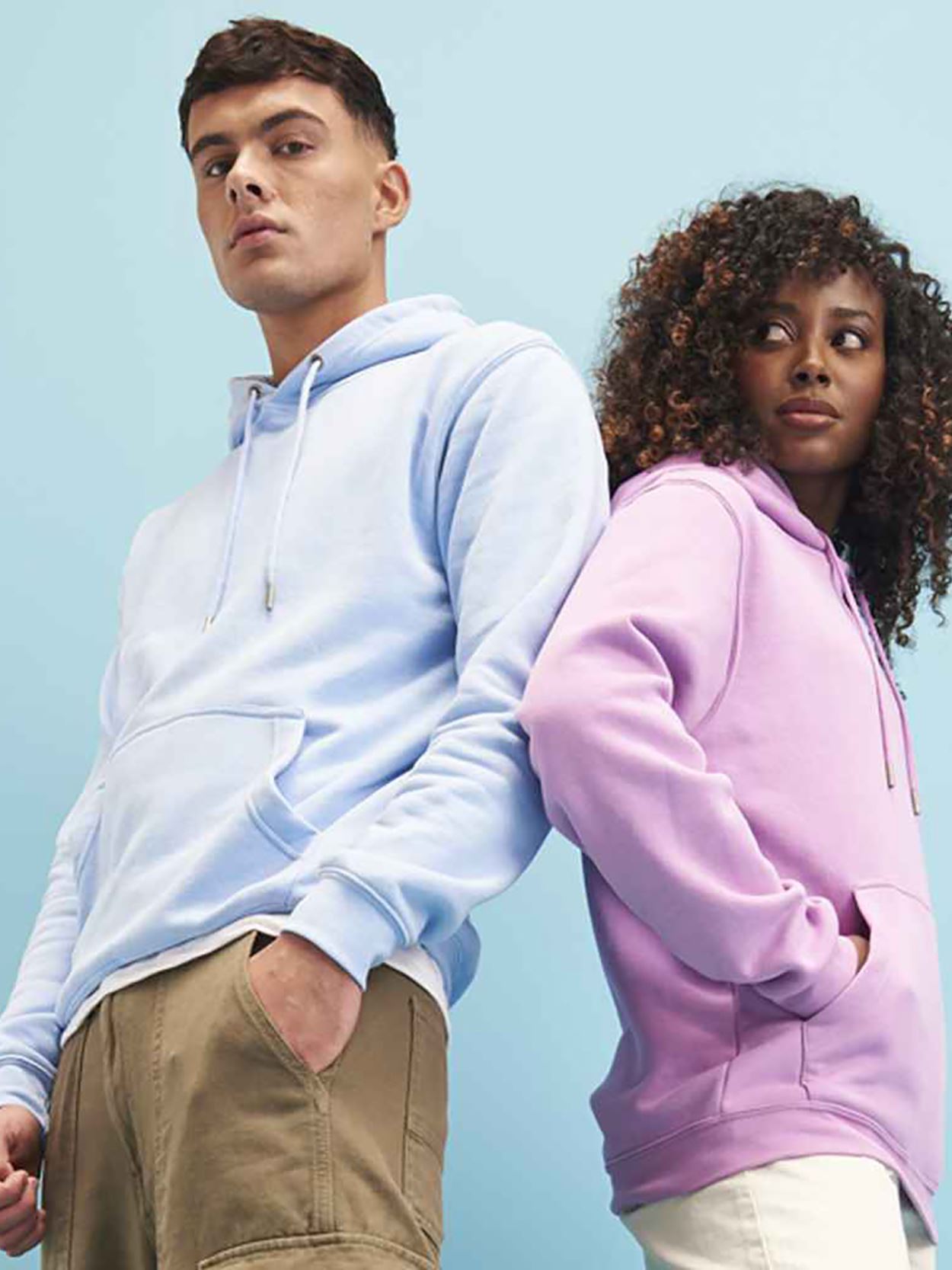 JH201 Organic Hoodie Image 2