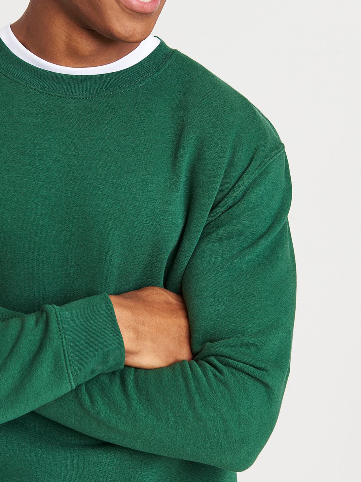 JH230 Organic Sweatshirt Image 3
