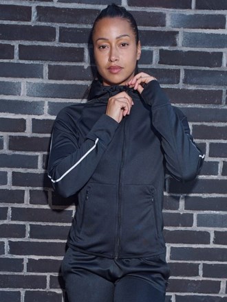 TL551 Women's hoodie with reflective tape