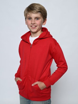 CR04K Kids Comfort Cut Zip Hoodie