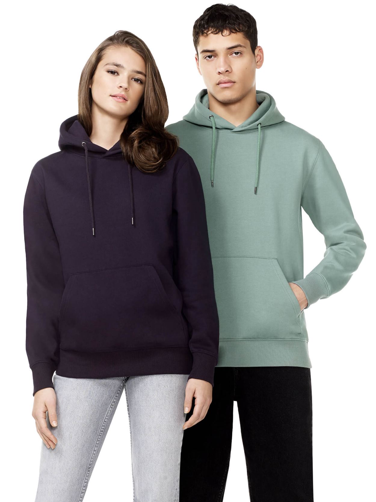 Continental Clothing COR51P Heavy Pull Over Hoodie | Yazzoo