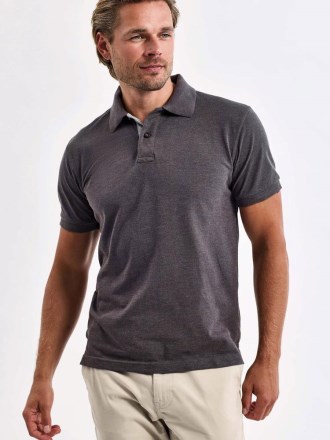 AQ012 Mens Classic Fit Contrast Polo