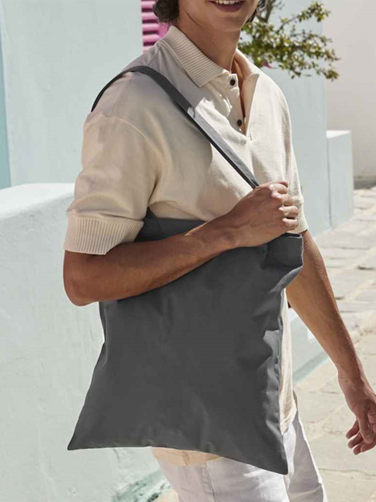 W201 Premium Cotton Tote Image 2