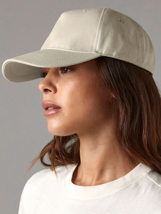 BB62N Organic Cotton 5 Panel Cap 