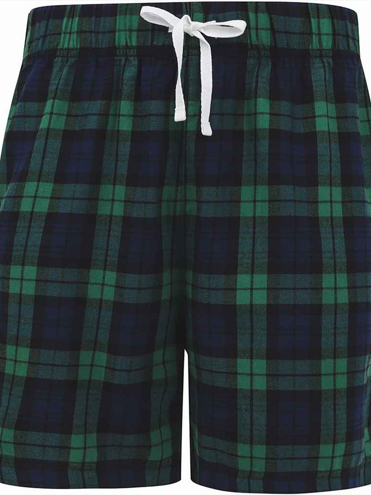 SF82 Men Tartan Lounge Shorts Image 1