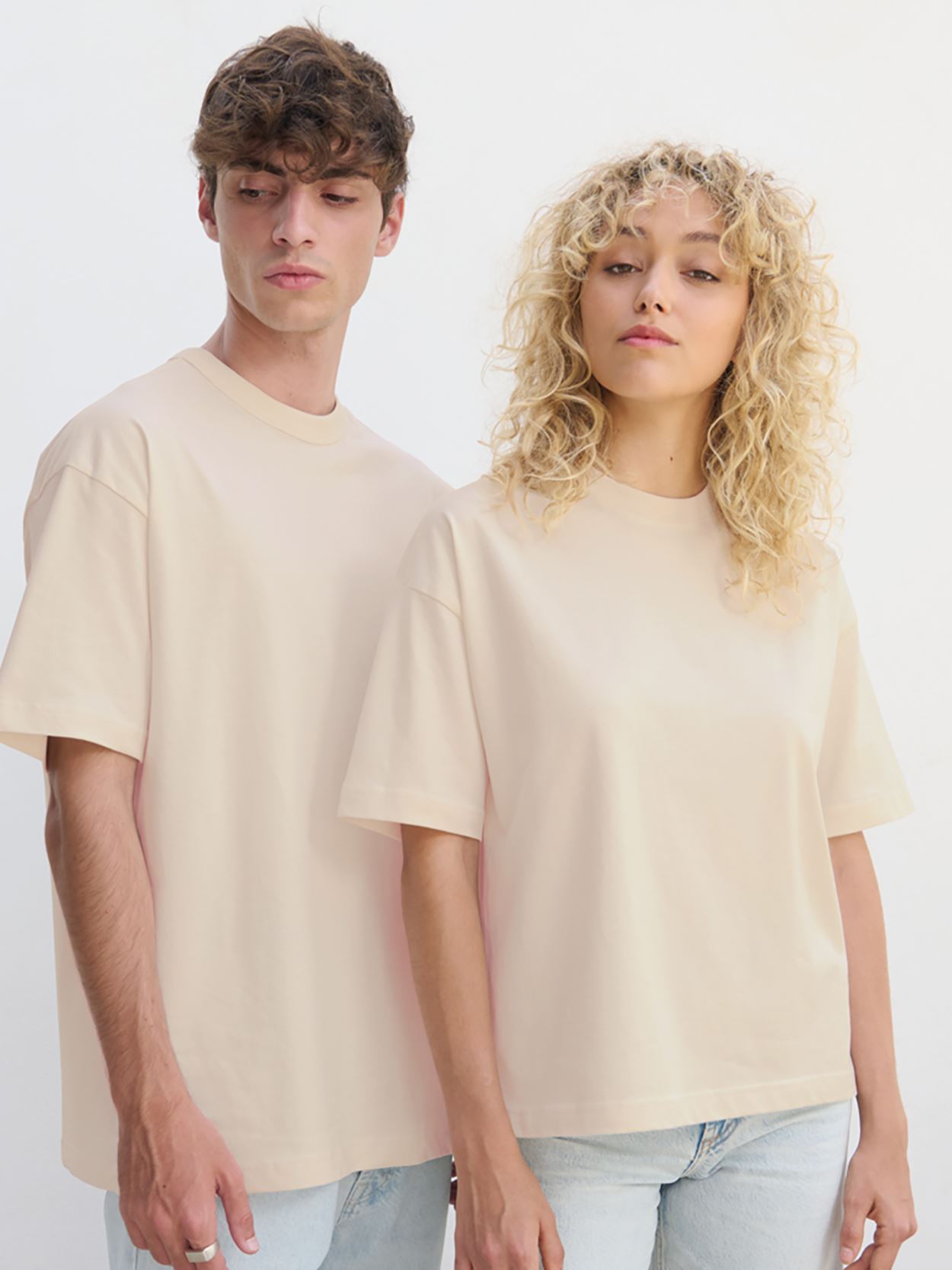 03807 Ladies Boxy Oversized Organic T-Shirt Image 2