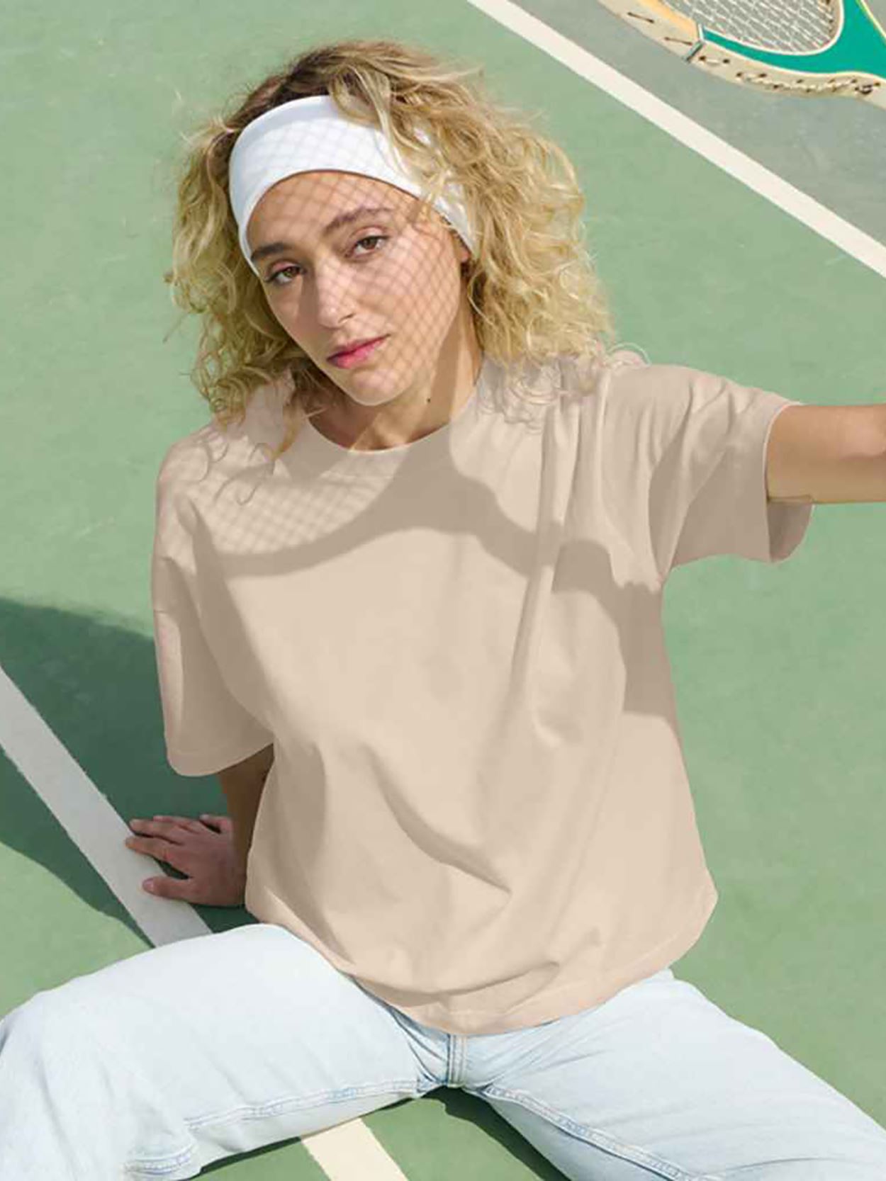 03807 Ladies Boxy Oversized Organic T-Shirt Image 1