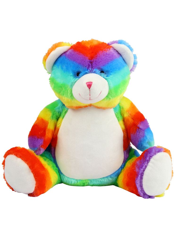 MM555 Zippie Rainbow Bear Image 1