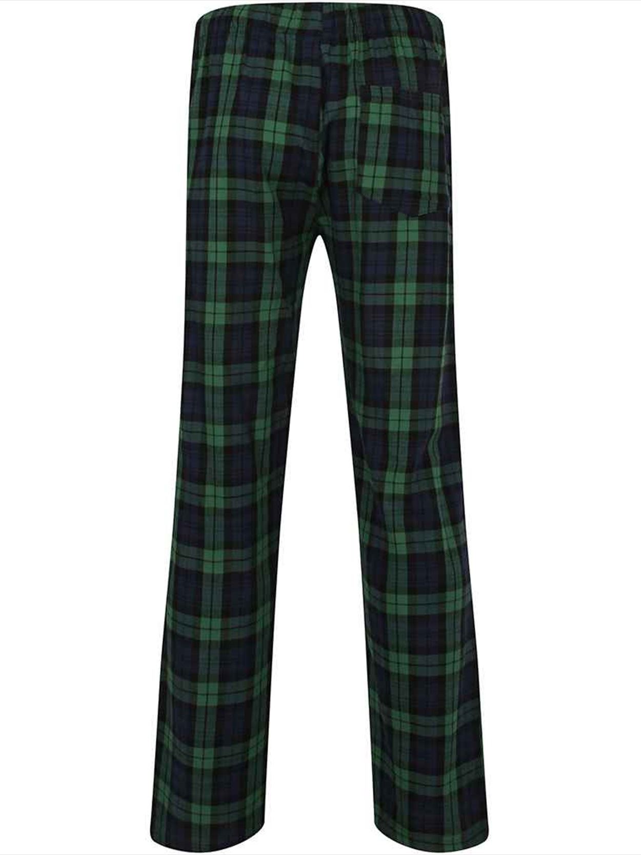 SF83 Men Tartan Lounge Pants Image 3