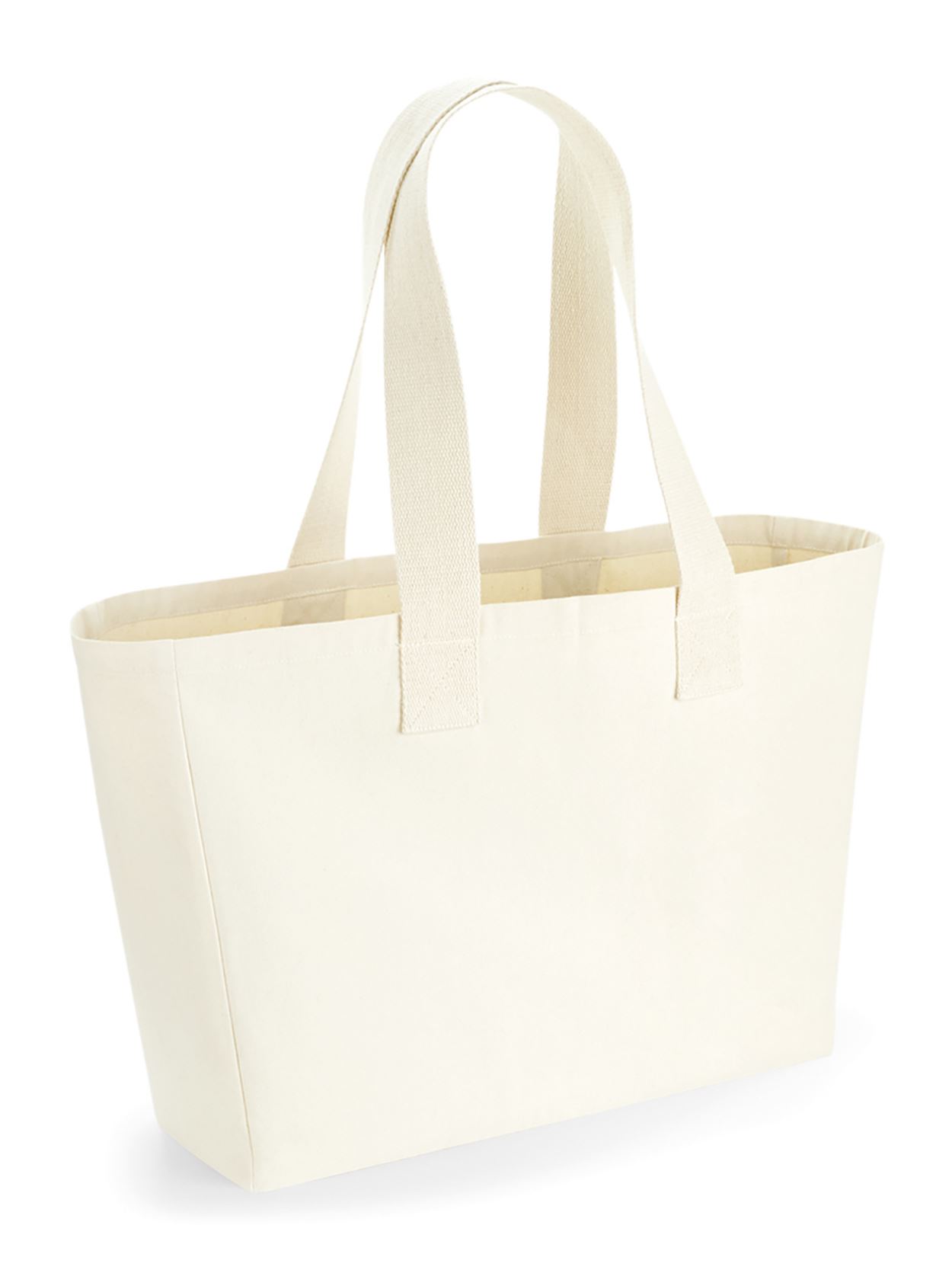 W610  Everyday Canvas Tote Image 3