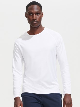 02071 Sporty Long Sleeve Performance T Shirt