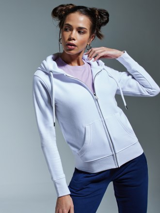 AM04 Ladies Organic Full Zip Hoodie