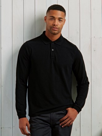 PR997 Essential Unisex Long Sleeve Polo Shirt